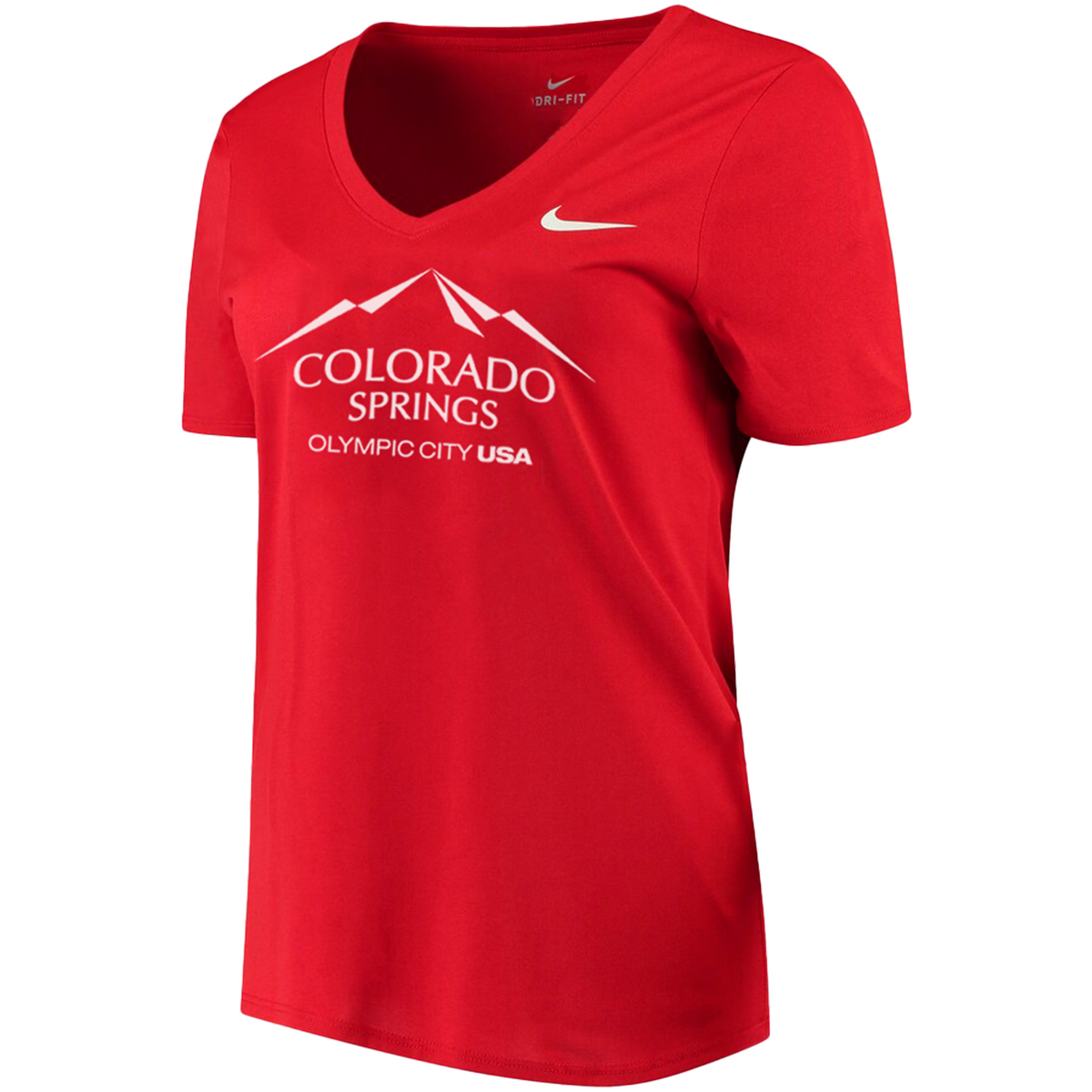 Red dri fit shirt womens discount
